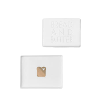 Butterdose Bread and Butter Räder Design Porzellan Porzellangeschirr geschirr