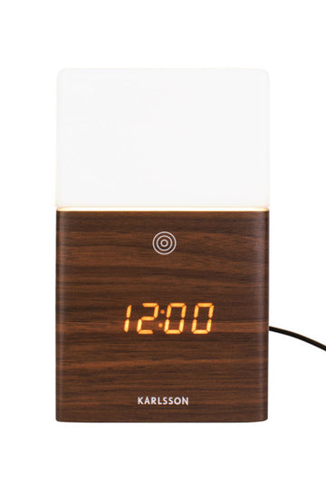 Alarm Clock Frosted Light LED Karlsson Uhr Wecker