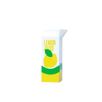 Vase Lemon Juice Fluid Market Keramikvase