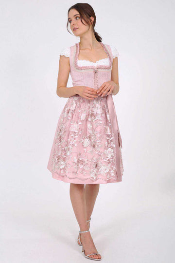 Dirndl - Modell  ROSITA - Krüger Madl - inkl. Spitzenschürze - 60 cm - 049256-0-0033