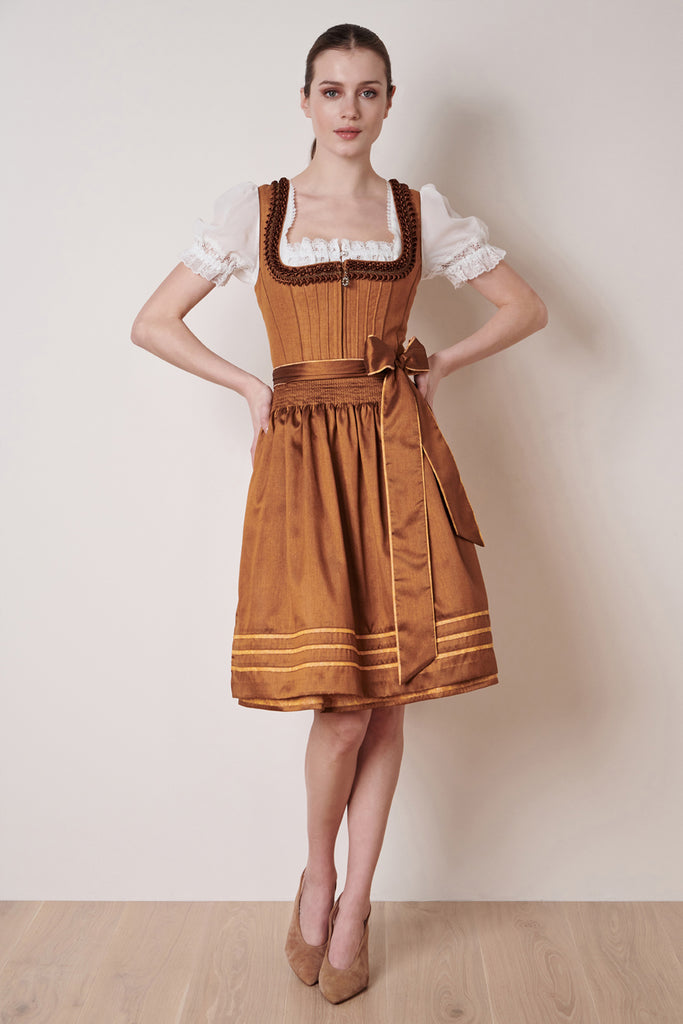 Dirndl - MARIOLA - Krüger Collection - inkl. Spitzenschürze - 60 cm - 111165-060-0026